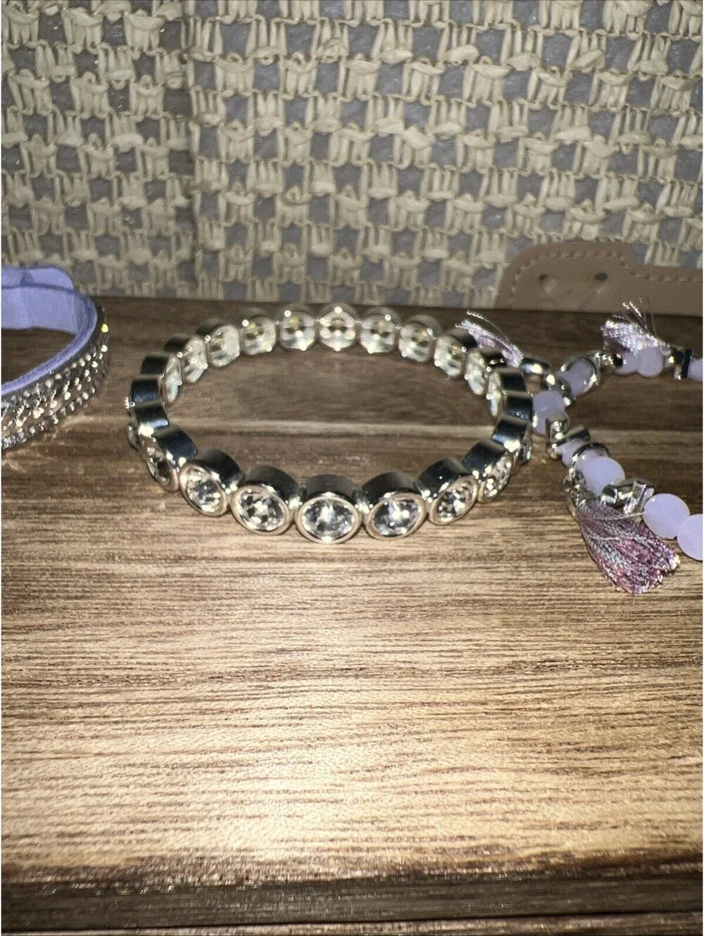 Bomb Party Stacks. Bubblegum Sparkle. 4 Bracelet Set.